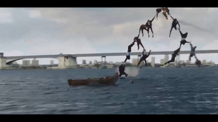 iron man 3 airplane scene